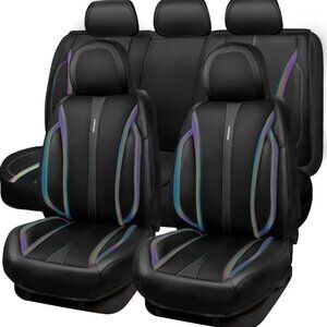 CAR PASS NAPPA LEATHER CAR SEAT COVERS